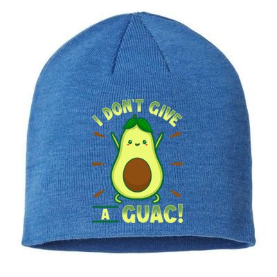 I Dont Give A Guac Kawaii Style Funny Guacamole Gift Sustainable Beanie