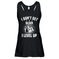 I Dont Get Older I Level Up Gift For Gamer Ladies Essential Flowy Tank