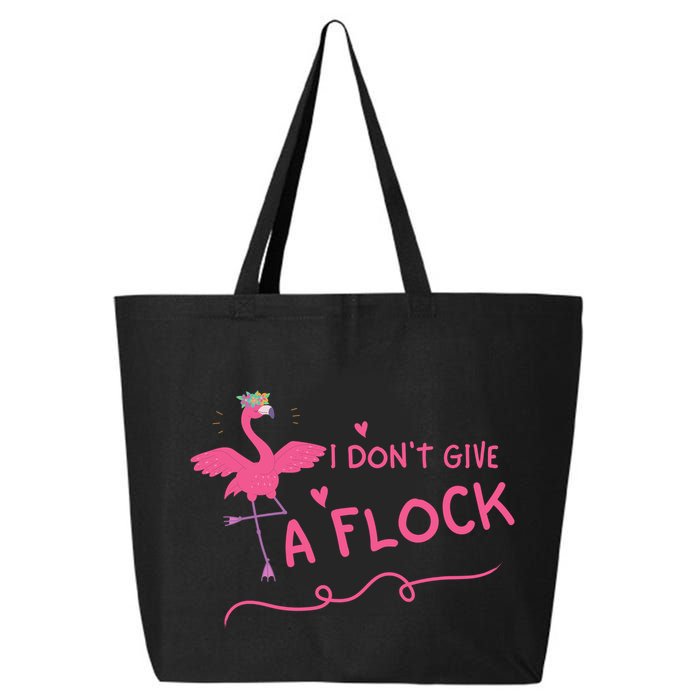 I Don't Give A Flock Funny Flamingo 25L Jumbo Tote