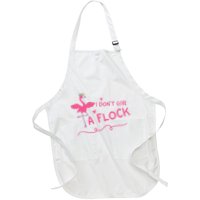 I Don't Give A Flock Funny Flamingo Apron