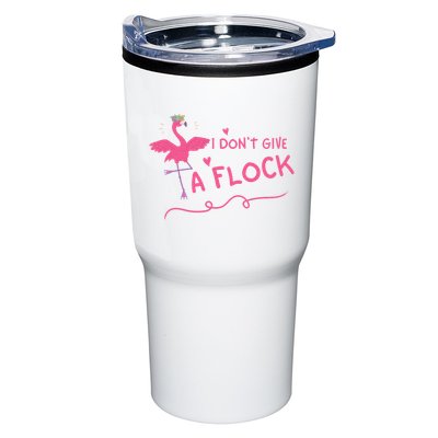 I Don't Give A Flock Funny Flamingo Tumbler
