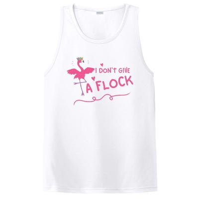 I Don't Give A Flock Funny Flamingo PosiCharge Competitor Tank