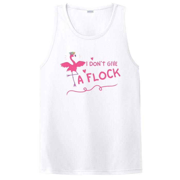 I Don't Give A Flock Funny Flamingo PosiCharge Competitor Tank