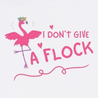 I Don't Give A Flock Funny Flamingo Tank Top