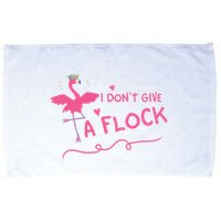 I Don't Give A Flock Funny Flamingo Microfiber Hand Towel