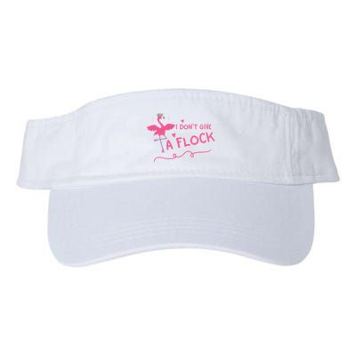 I Don't Give A Flock Funny Flamingo Visor