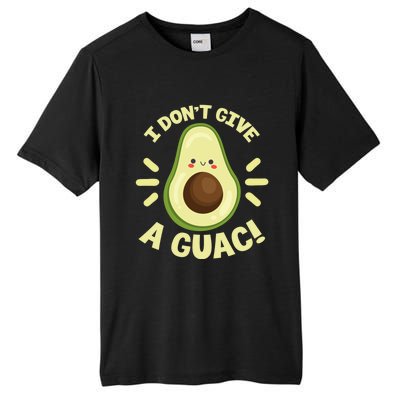 I Dont Give A Guac Funny Avocado Guacamole Vegan Kawaii Gift Tall Fusion ChromaSoft Performance T-Shirt