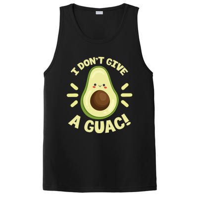 I Dont Give A Guac Funny Avocado Guacamole Vegan Kawaii Gift PosiCharge Competitor Tank