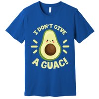 I Dont Give A Guac Funny Avocado Guacamole Vegan Kawaii Gift Premium T-Shirt