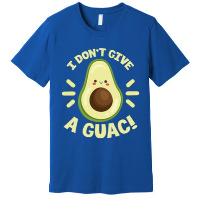 I Dont Give A Guac Funny Avocado Guacamole Vegan Kawaii Gift Premium T-Shirt