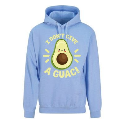 I Dont Give A Guac Funny Avocado Guacamole Vegan Kawaii Gift Unisex Surf Hoodie