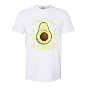 I Dont Give A Guac Funny Avocado Guacamole Vegan Kawaii Gift Softstyle CVC T-Shirt