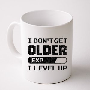 I Dont Get Older I Level Up Funny Gamer Gaming Graphic Gift Coffee Mug