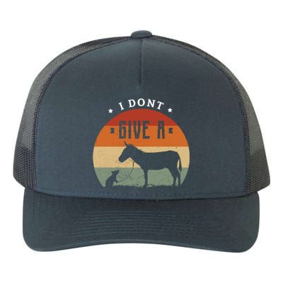 I Dont Give A Rats Donkey Funny Gift Rats Fan Gift Yupoong Adult 5-Panel Trucker Hat