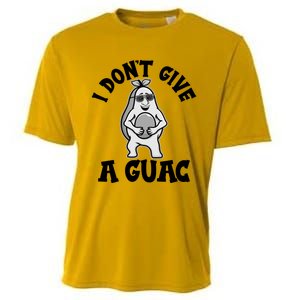 I Dont Give A Guac Funny Avocado Guacamole Vegan Meaningful Gift Cooling Performance Crew T-Shirt