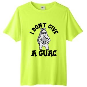 I Dont Give A Guac Funny Avocado Guacamole Vegan Meaningful Gift Tall Fusion ChromaSoft Performance T-Shirt