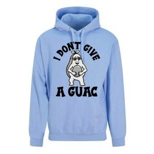 I Dont Give A Guac Funny Avocado Guacamole Vegan Meaningful Gift Unisex Surf Hoodie