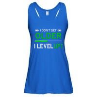 I Dont Get Older I Level Up Funny Gamer Lover Gaming Cute Gift Ladies Essential Flowy Tank