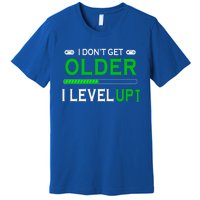 I Dont Get Older I Level Up Funny Gamer Lover Gaming Cute Gift Premium T-Shirt