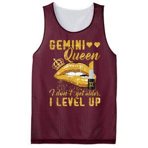 I Dont Get Older I Level Up Gemini Mesh Reversible Basketball Jersey Tank