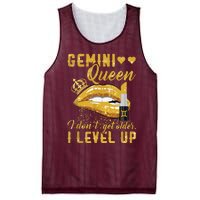 I Dont Get Older I Level Up Gemini Mesh Reversible Basketball Jersey Tank