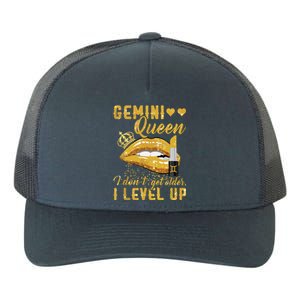 I Dont Get Older I Level Up Gemini Yupoong Adult 5-Panel Trucker Hat