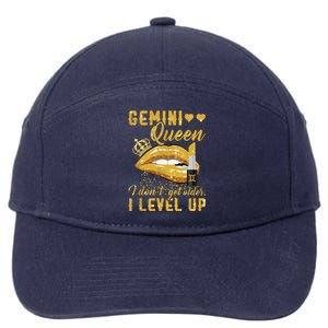 I Dont Get Older I Level Up Gemini 7-Panel Snapback Hat