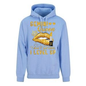 I Dont Get Older I Level Up Gemini Unisex Surf Hoodie