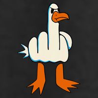 I DonT Give A Duck Middle Finger Funny Offensive Rude Cool Comfort Performance Bucket Hat