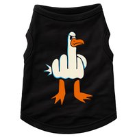 I DonT Give A Duck Middle Finger Funny Offensive Rude Doggie Tank