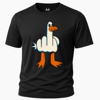 I DonT Give A Duck Middle Finger Funny Offensive Rude Performance Shirt