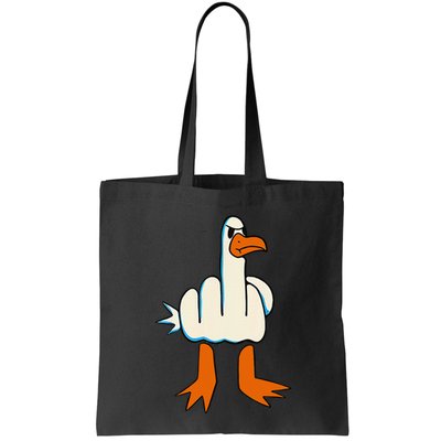 I DonT Give A Duck Middle Finger Funny Offensive Rude Bag