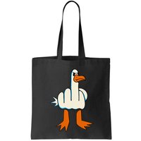 I DonT Give A Duck Middle Finger Funny Offensive Rude Bag
