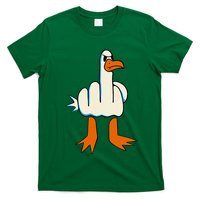 I DonT Give A Duck Middle Finger Funny Offensive Rude T-Shirt