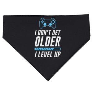 I Dont Get Older I Level Up Gamer Gift USA-Made Doggie Bandana