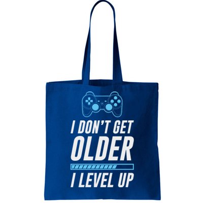 I Dont Get Older I Level Up Gamer Gift Tote Bag