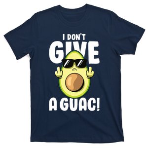 I Dont Give A Guac Love Avocado Guacamole Funny Vegan T-Shirt