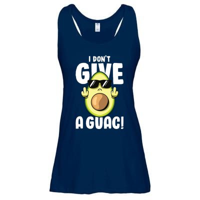 I Dont Give A Guac Love Avocado Guacamole Funny Vegan Ladies Essential Flowy Tank