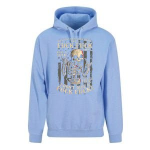 I Don't Give A Fuck Fuck  Unisex Surf Hoodie