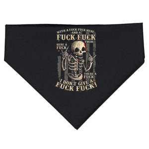 I Dont Give A Fuck Fuck USA-Made Doggie Bandana