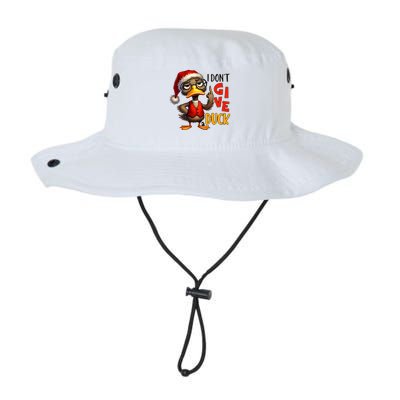 I Dont Give A Duck Funny Sarcastic Grumpy Duck Christmas Bucket Hat