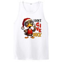 I Dont Give A Duck Funny Sarcastic Grumpy Duck Christmas PosiCharge Competitor Tank