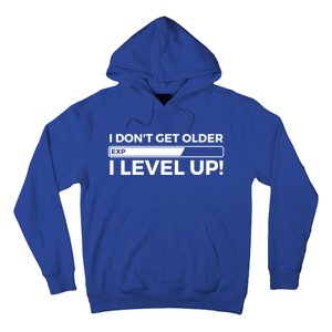 I Dont Get Older I Level Up Gift Funny Birthday Hoodie