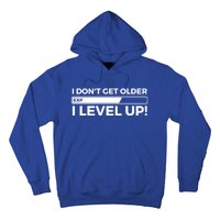 I Dont Get Older I Level Up Gift Funny Birthday Hoodie