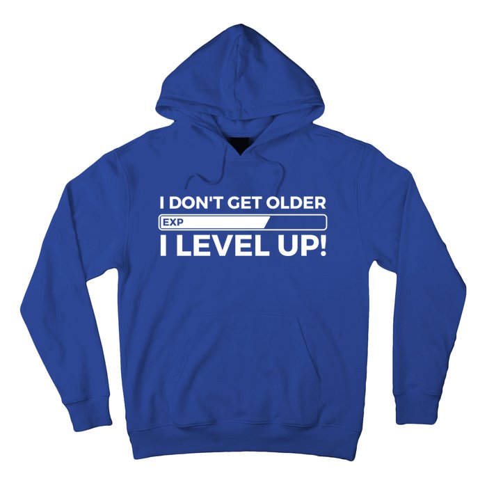 I Dont Get Older I Level Up Gift Funny Birthday Hoodie