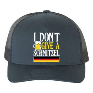 I Dont Give A Schnitzel German Beer Wurst Funny Oktoberfest Yupoong Adult 5-Panel Trucker Hat