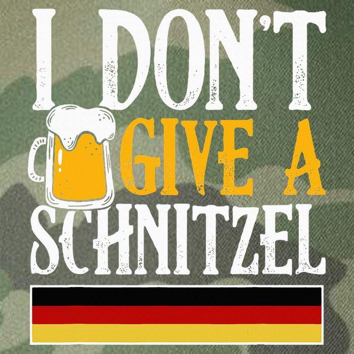 I Don't Give A Schnitzel German Beer Wurst Legacy Tie Dye Trucker Hat