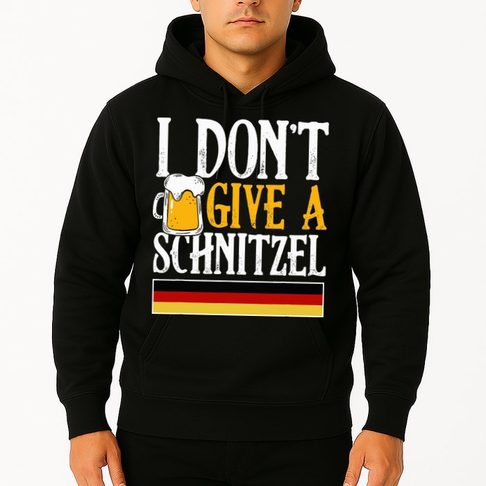 I Don't Give A Schnitzel German Beer Wurst Hoodie