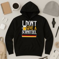 I Don't Give A Schnitzel German Beer Wurst Hoodie