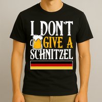 I Don't Give A Schnitzel German Beer Wurst T-Shirt